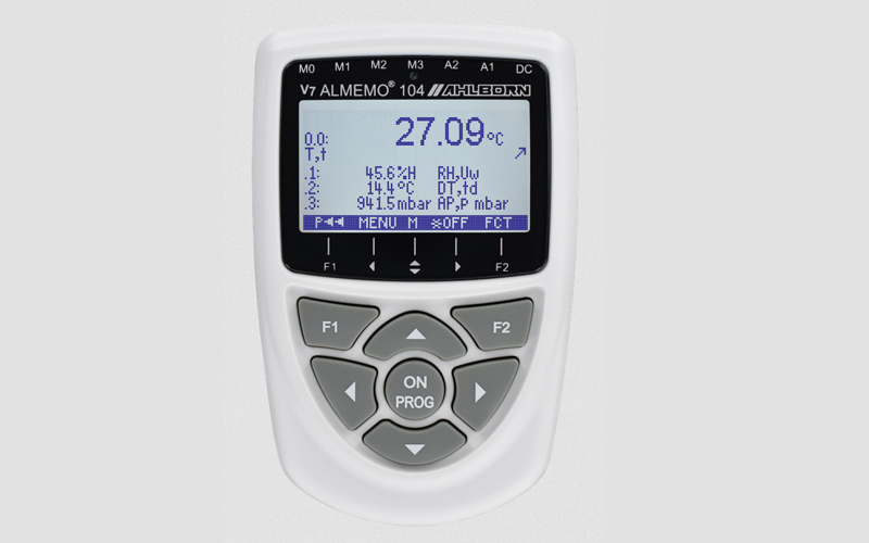 Datenlogger ALMEMO® 104 für alle Sensoren, 4 Eingänge