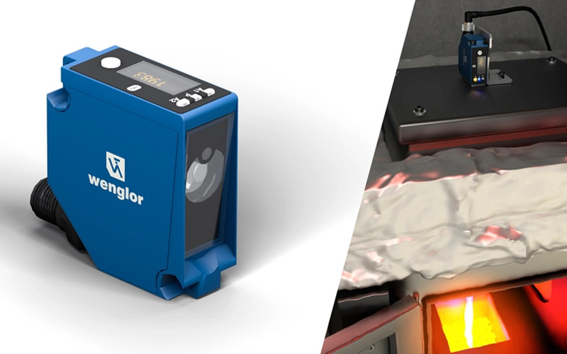 ToF-Sensor mit blauem Laser